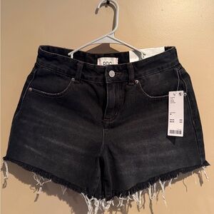 NEW ! BDG Women's Black Denim Shorts